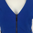 Cue Cobalt Zip Front Midi Dress Size 14 by SwapUp-Online Second Hand Store-Online Thrift Store