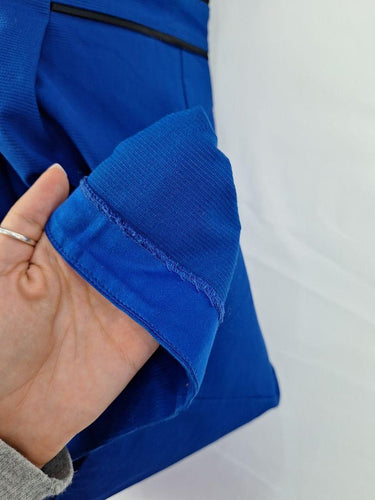 Cue Cobalt Zip Front Midi Dress Size 14 by SwapUp-Online Second Hand Store-Online Thrift Store