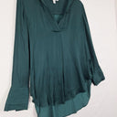 Witchery Jade Silk Gathered Office Blouse Size 10 by SwapUp-Online Second Hand Store-Online Thrift Store