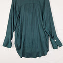 Witchery Jade Silk Gathered Office Blouse Size 10 by SwapUp-Online Second Hand Store-Online Thrift Store