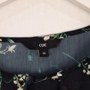 Cue Sheer Floral Keyhole Office Blouse Size 10 by SwapUp-Online Second Hand Store-Online Thrift Store