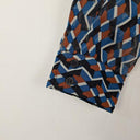 Cue Sheer Geometric Tied Neck Shirt Size 10 by SwapUp-Online Second Hand Store-Online Thrift Store