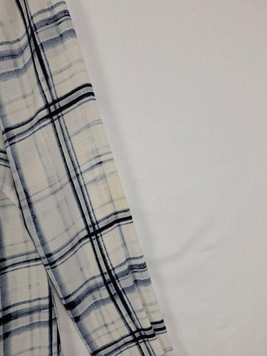 Cue Tailored Grid Office Shirt Size 10 by SwapUp-Online Second Hand Store-Online Thrift Store