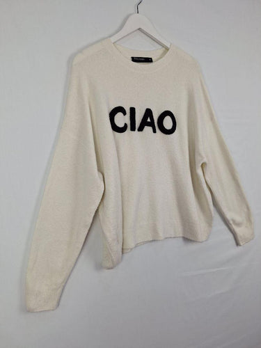Decjuba CIAO Casual Soft Knit Jumper Size M by SwapUp-Online Second Hand Store-Online Thrift Store