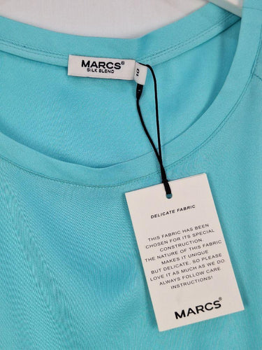Marcs Effortless Sylvie Stretch Silk Top Size 10 by SwapUp-Online Second Hand Store-Online Thrift Store