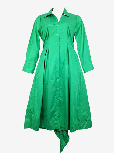 Witchery Statement Green Shirt Maxi Dress Size 14 by SwapUp-Online Second Hand Store-Online Thrift Store
