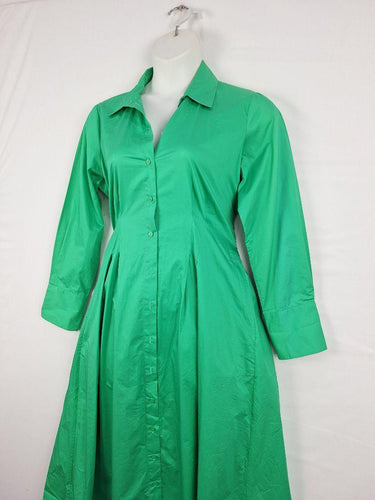 Witchery Statement Green Shirt Maxi Dress Size 14 by SwapUp-Online Second Hand Store-Online Thrift Store