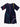 Gorman Navy Fine Corduroy Swirling Midi Dress Size 12 by SwapUp-Online Second Hand Store-Online Thrift Store