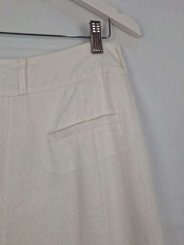 Zimmermann Elegant Pleated Linen Palazzo Pants Size M by SwapUp-Online Second Hand Store-Online Thrift Store
