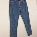Annie Bing Staple Tapered Mid Blue Denim Jeans Size 12 by SwapUp-Online Second Hand Store-Online Thrift Store