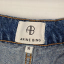 Annie Bing Staple Tapered Mid Blue Denim Jeans Size 12 by SwapUp-Online Second Hand Store-Online Thrift Store