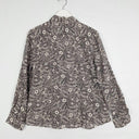 Sportscraft Silk Blend Floral Semi Sheer Shirt Size 14 by SwapUp-Online Second Hand Store-Online Thrift Store