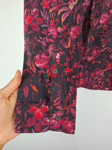 Sportscraft Liberty Magenta Floral Dress Size 14 by SwapUp-Online Second Hand Store-Online Thrift Store
