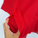 Sportscraft Crimson Boxy Utility Semi Sheer Shirt Size 14 by SwapUp-Online Second Hand Store-Online Thrift Store