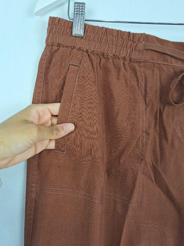 Sportscraft Casual Weekender Linen Blend Pants Size 14 by SwapUp-Online Second Hand Store-Online Thrift Store