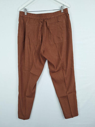 Sportscraft Casual Weekender Linen Blend Pants Size 14 by SwapUp-Online Second Hand Store-Online Thrift Store