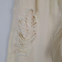 Made for a Goddess Buttercream Distressed Slouchy Jeans Size 10 by SwapUp-Online Second Hand Store-Online Thrift Store