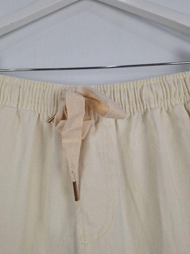Made for a Goddess Buttercream Distressed Slouchy Jeans Size 10 by SwapUp-Online Second Hand Store-Online Thrift Store