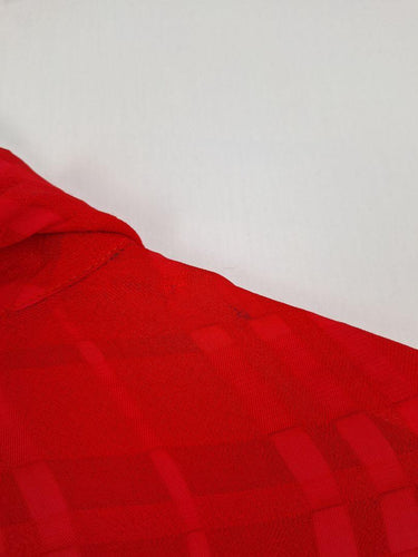 C/MEO Collective Sheer Check Rolled Sleeve Top Size L by SwapUp-Online Second Hand Store-Online Thrift Store