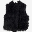 Witchery City Nights Fuzzy Vest Size M by SwapUp-Online Second Hand Store-Online Thrift Store