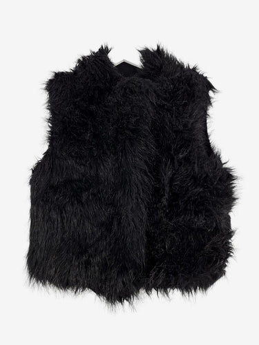 Witchery City Nights Fuzzy Vest Size M by SwapUp-Online Second Hand Store-Online Thrift Store