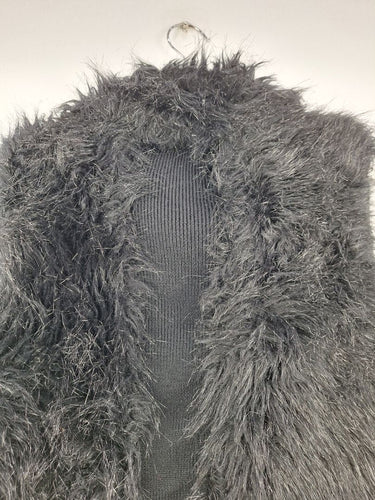 Witchery City Nights Fuzzy Vest Size M by SwapUp-Online Second Hand Store-Online Thrift Store