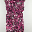 Wayne Cooper Pink Leopard Satin Mini Dress Size 12 by SwapUp-Online Second Hand Store-Online Thrift Store