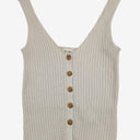 Calli Pearl Ribbed Knit Tank Top Size 10 by SwapUp-Online Second Hand Store-Online Thrift Store