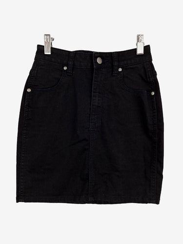Wrangler High Rise Mini Denim Skirt Size 8 by SwapUp-Online Second Hand Store-Online Thrift Store