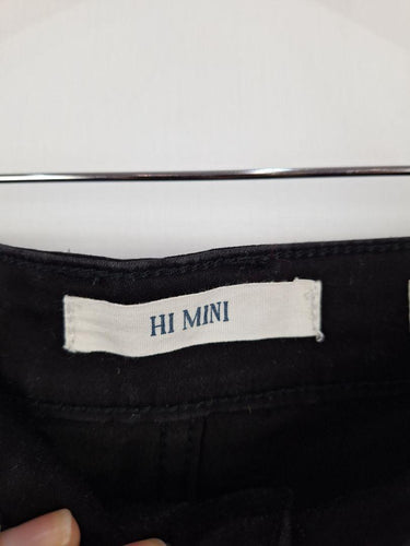 Wrangler High Rise Mini Denim Skirt Size 8 by SwapUp-Online Second Hand Store-Online Thrift Store