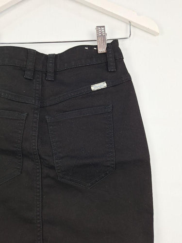 Wrangler High Rise Mini Denim Skirt Size 8 by SwapUp-Online Second Hand Store-Online Thrift Store