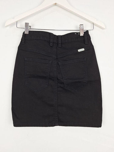 Wrangler High Rise Mini Denim Skirt Size 8 by SwapUp-Online Second Hand Store-Online Thrift Store