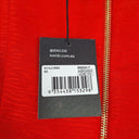 BWLDR Tiger Red Puff Sleeve Mini Dress Size 10 by SwapUp-Online Second Hand Store-Online Thrift Store