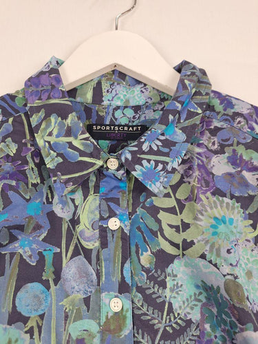 Sportscraft Forest Lake 3/4 Sleeve Shirt Size 14 by SwapUp-Online Second Hand Store-Online Thrift Store