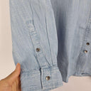 Sportscraft Due Button Chambray Shirt Size 14 by SwapUp-Online Second Hand Store-Online Thrift Store