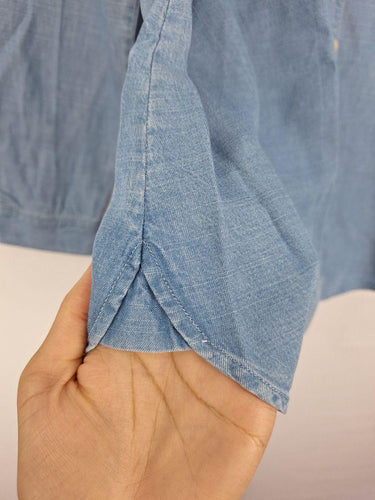 Sportscraft Classic Chambray Shirt Size 14 by SwapUp-Online Second Hand Store-Online Thrift Store
