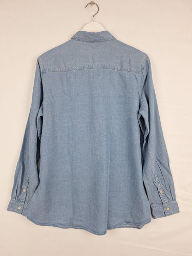 Sportscraft Classic Chambray Shirt Size 14 by SwapUp-Online Second Hand Store-Online Thrift Store