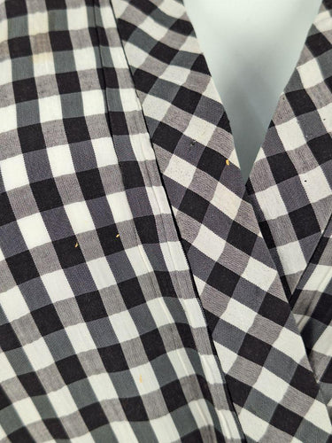 Lee Mathews Gingham Shirred Waist Midi Dress Size M by SwapUp-Online Second Hand Store-Online Thrift Store