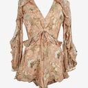 Zimmermann Silk Blend Forest Flower Playsuit Size S by SwapUp-Online Second Hand Store-Online Thrift Store