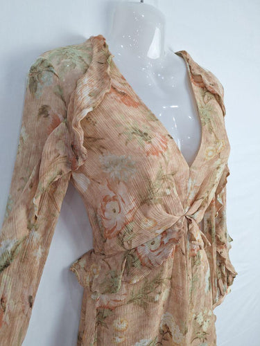 Zimmermann Silk Blend Forest Flower Playsuit Size S by SwapUp-Online Second Hand Store-Online Thrift Store