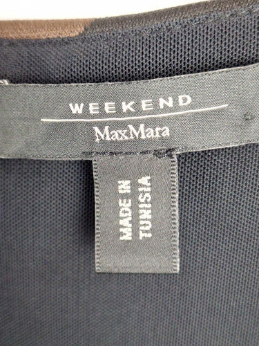 MaxMara Zebra Stretch Form Fitting Midi Dress Size M by SwapUp-Online Second Hand Store-Online Thrift Store