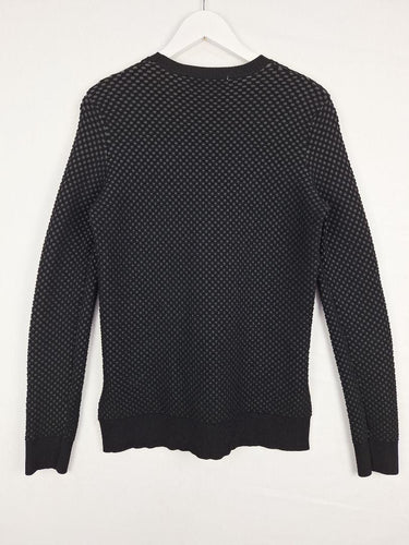 Camilla and Marc Textured Wave Side Slit Jumper Size M by SwapUp-Online Second Hand Store-Online Thrift Store