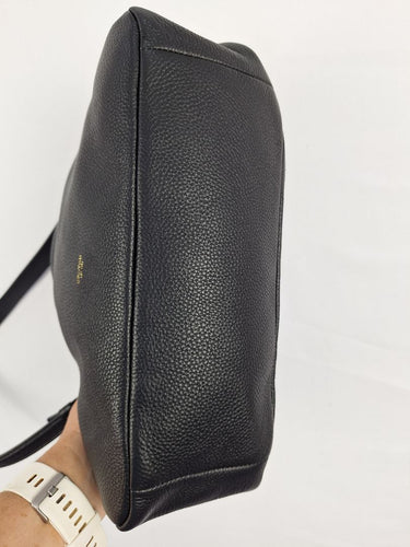 Witchery Soft Pebble Leather Hobo Flap Shoulder Bag Size None by SwapUp-Online Second Hand Store-Online Thrift Store