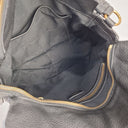 Witchery Soft Pebble Leather Hobo Flap Shoulder Bag Size None by SwapUp-Online Second Hand Store-Online Thrift Store
