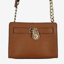 Michael Kors Hamilton Traveller Tan Crossbody Bag Size None by SwapUp-Online Second Hand Store-Online Thrift Store