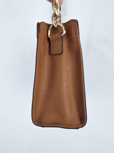 Michael Kors Hamilton Traveller Tan Crossbody Bag Size None by SwapUp-Online Second Hand Store-Online Thrift Store