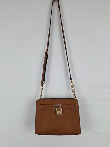 Michael Kors Hamilton Traveller Tan Crossbody Bag Size None by SwapUp-Online Second Hand Store-Online Thrift Store