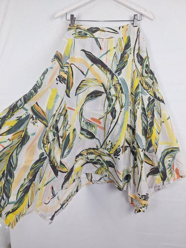 thought Light Handkerchief Hem Midi Skirt Size 10 by SwapUp-Online Second Hand Store-Online Thrift Store