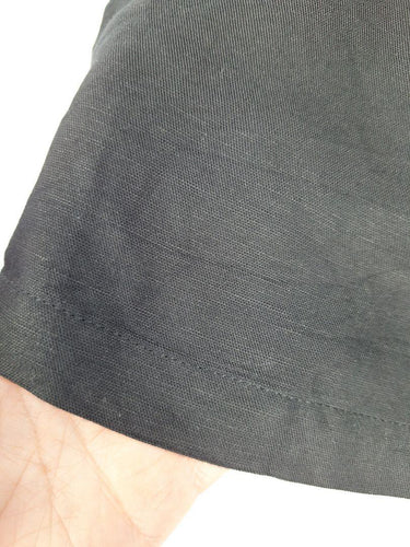 Oxford Boxy Cropped Linen Blend Top Size 8 by SwapUp-Online Second Hand Store-Online Thrift Store