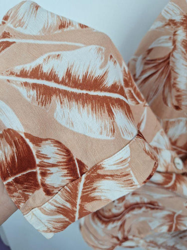 Witchery Tropical Blush Tie Front MIdi Dress Size 10 by SwapUp-Online Second Hand Store-Online Thrift Store